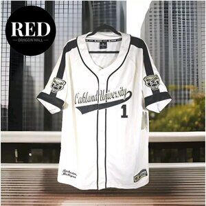 Men's Colosseum Oakland University Golden Grizzlies Baseball Jersey - Size XL